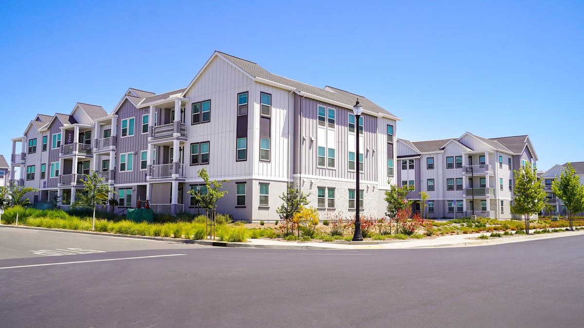 Apartment units managed as rental property investments